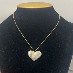Gold Dipped Heart Necklace